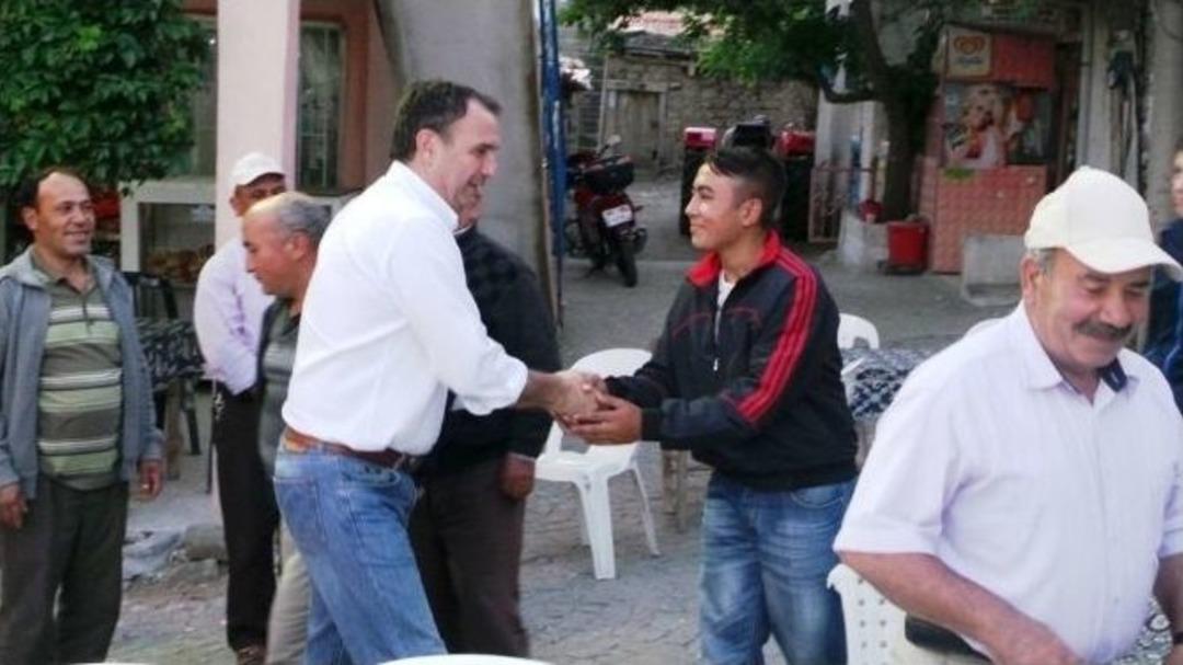 Ak&ccedil;apınar K&ouml;y&uuml;ndeki İftara Yoğun İlgi