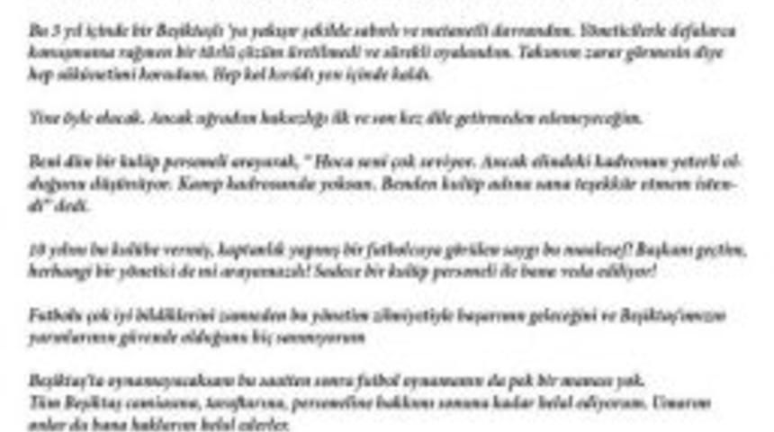 İbrahim Toraman Zehir Zemberek A&ccedil;ıklamalarla Futbolu Bıraktı