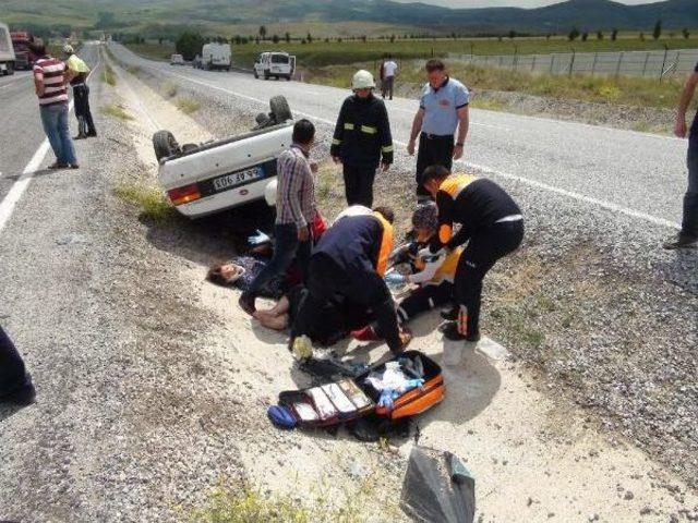 Yozgat ta 2 Kazada 1 &Ouml;l&uuml;, 8 Yaralı 2