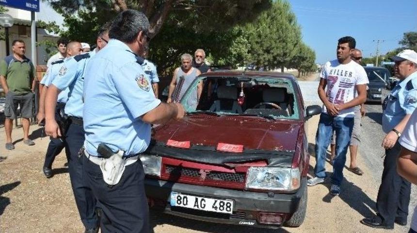 Didim&rsquo;de Otomobilin &Ccedil;arptığı Yaşlı Adam Ağır Yaralandı