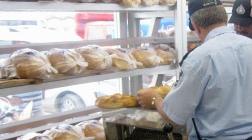 D&uuml;zce Belediyesi Zabıta Ekipleri Pide Kontrol&uuml; Yaptı