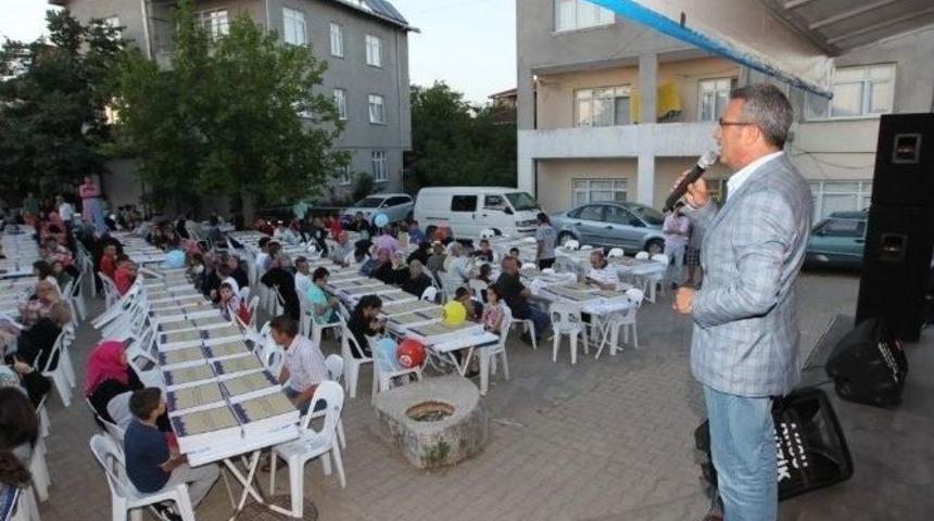 Gebze Belediyesi Mahalle İftarlarına Devam Ediyor