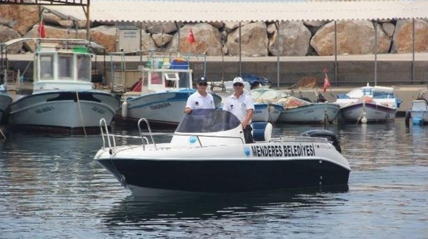 Menderes&rsquo;te Deniz Zabıtası G&ouml;reve Başladı