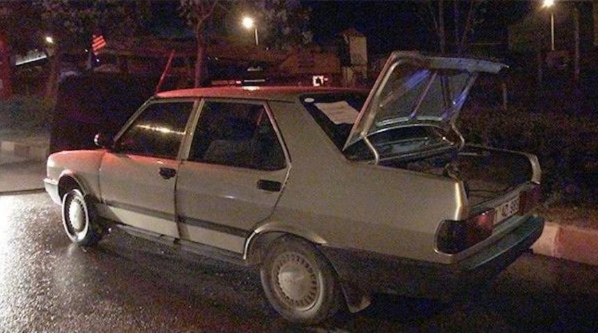 Seyir Halindeki Otomobil Alev Aldı