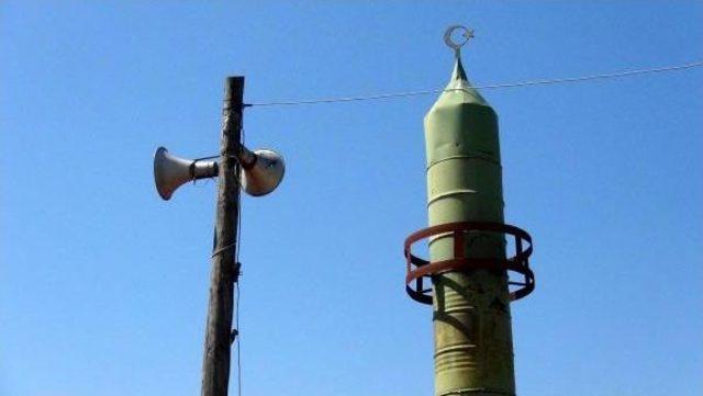 80 Yıllık Camiye Varilden Minare 3