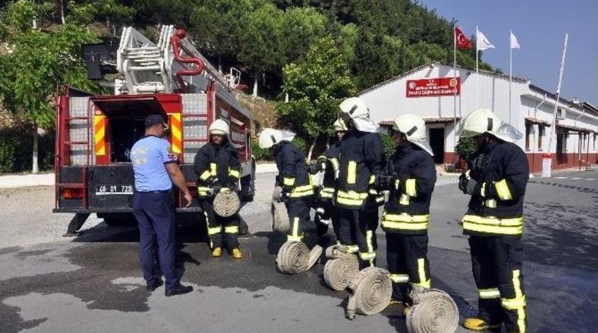 B&uuml;y&uuml;kşehir İtfaiyesi Eğitimlerini S&uuml;rd&uuml;r&uuml;yor