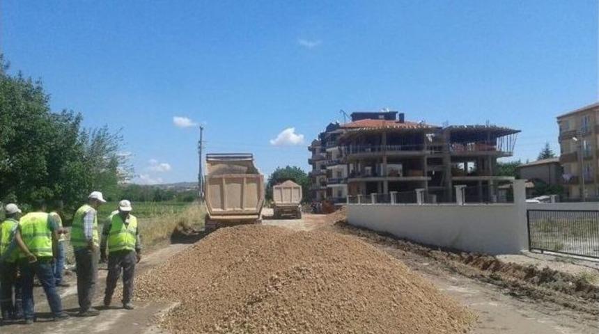 Toki Ve Paşaalanı Asfaltlanıyor