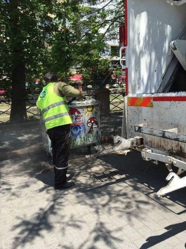 Konteynerler Temizleniyor 1