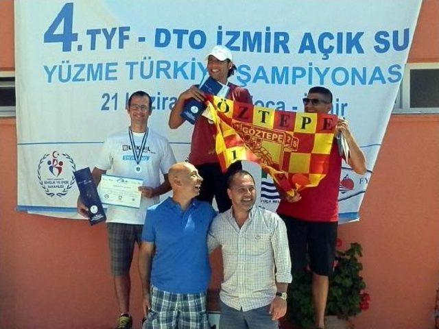 Türkiye Açık Su Yüzme Şampiyonası Foça'da Yapıldı