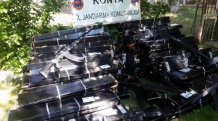 Kargoyla T&uuml;fek Sevkiyatı Jandarmaya Takıldı