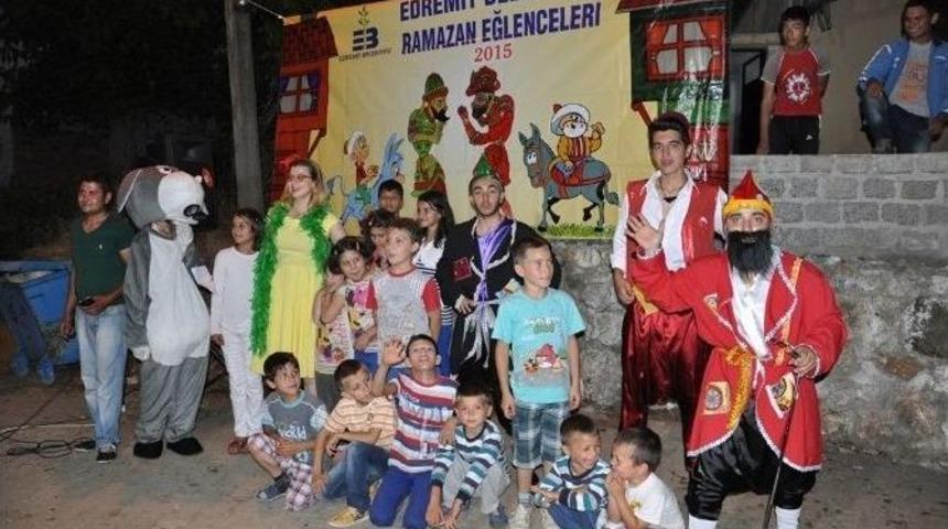 Edremit Belediyesi Ramazan Eğlenceleri Beyoba Mahallesinde Başladı