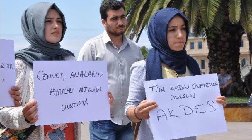 Giresun&rsquo;da Cansu Kaya Eylemi