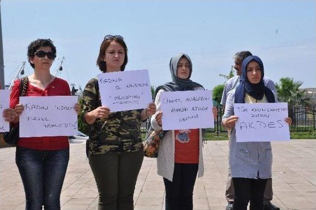 Giresun&rsquo;da Cansu Kaya Eylemi 1