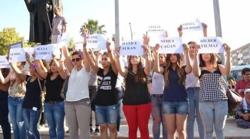 Cansu Kaya Cinayeti Protesto Edildi