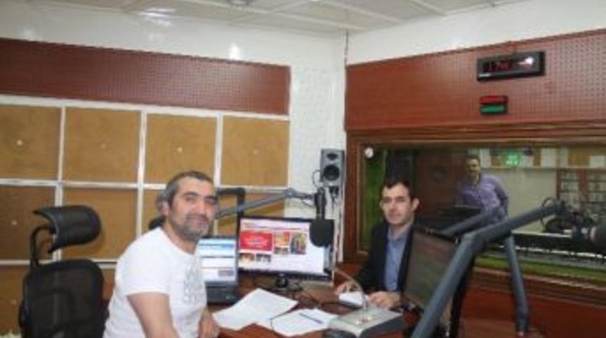 Asp İl M&uuml;d&uuml;r&uuml; Abdulhakimoğulları, Trt Erzurum Radyosuna Konuk Oldu