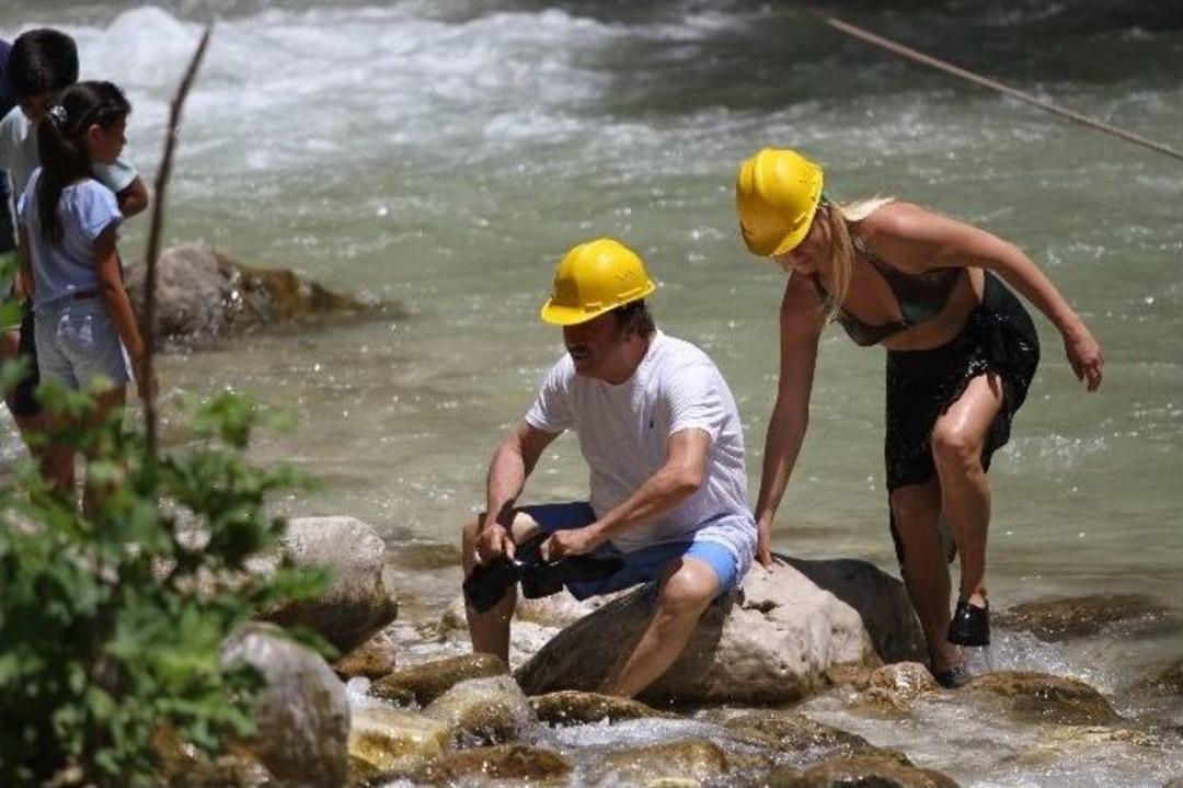 Selami Şahin Saklıkent Kanyonunu Gezdi