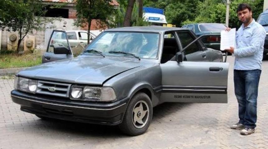 Valiliğe Ait Şasi Numarası Olmayan Otomobili Madenciye Sattılar