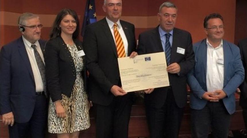 Avrupa Konseyi&rsquo;nden B&uuml;y&uuml;k&ccedil;ekmece Belediyesi&rsquo;ne "avrupa Diploması" &Ouml;d&uuml;l&uuml;