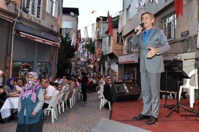 Binlerce Mahalleli ‘birlik Sofraları’nda Buluştu