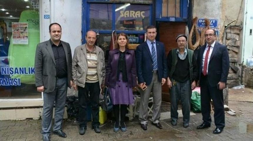 Sandıklı&rsquo;da Kaybolmaya Y&uuml;z Tutmuş Mesleklerden Bakırcı Ve Sara&ccedil; Ustalarına Ziyaret