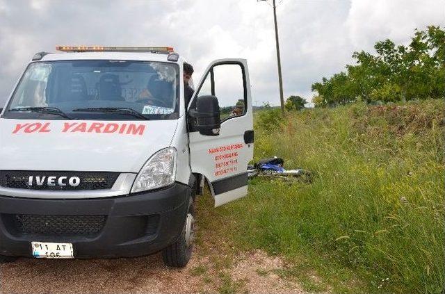 Bilecik’te Motosiklet Kazası, 1 Kişi Yaralandı 2