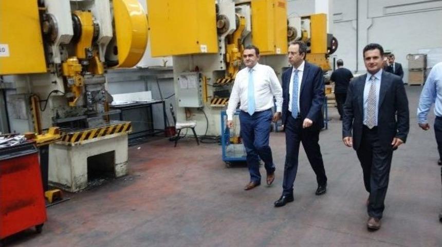 Çerkezköy Kaymakamı Kubilay’dan Fabrika Ziyareti