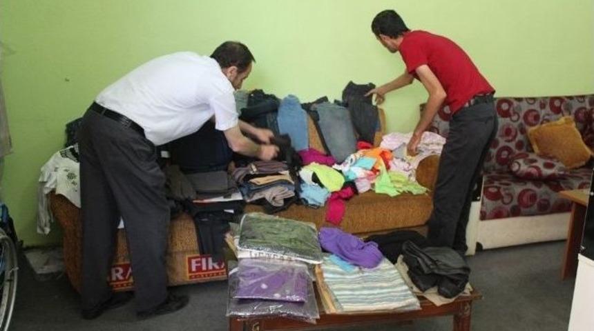 Silopili İş Adamından Engellilere Giysi Yardımı