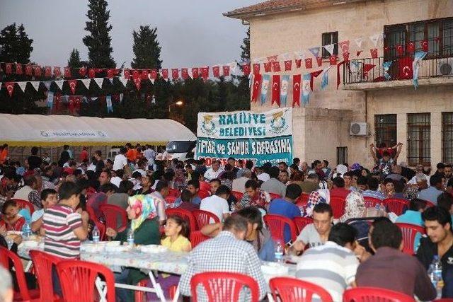 Haliliye Belediyesi’nin Sofrasında Halil İbrahim Bereketi