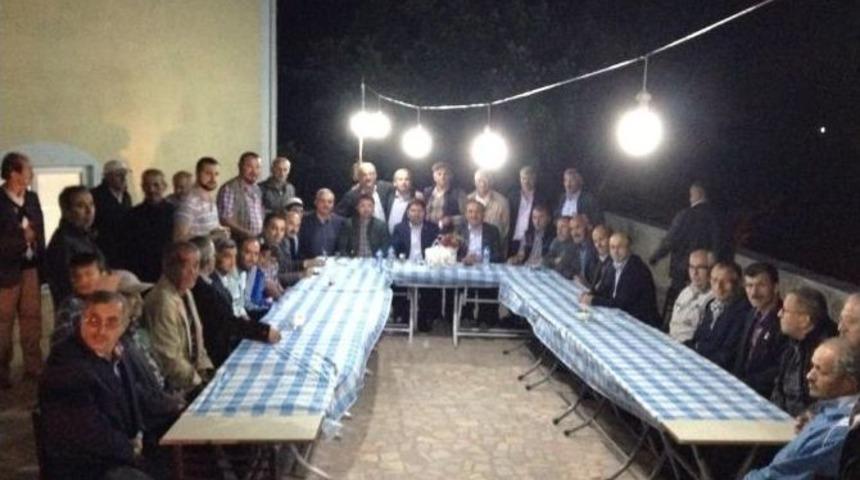 Milletvekili Yılmaz Tun&ccedil; Hasan&ouml;ren K&ouml;y&uuml;nde İftara Katıldı