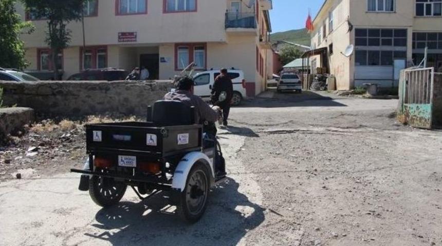 Karlıova Sydv Engelli Vatandaşa Motor Tahsis Etti