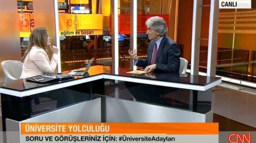 Rekt&ouml;r Prof. Dr. Korkmaz Cnn T&uuml;rk&rsquo;te Ar&uuml; Ve K&uuml;nib&rsquo;i Anlattı
