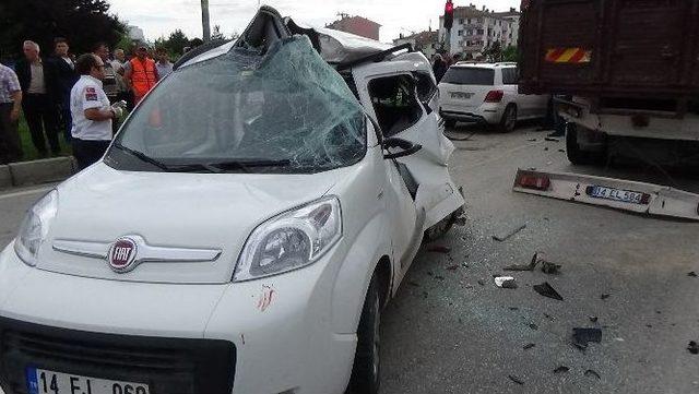 Bolu’da Zincirleme Trafik Kazası: 6 Yaralı