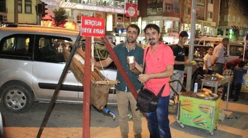 Hakkari&rsquo;de Yayık Ayranına Yoğun İlgi
