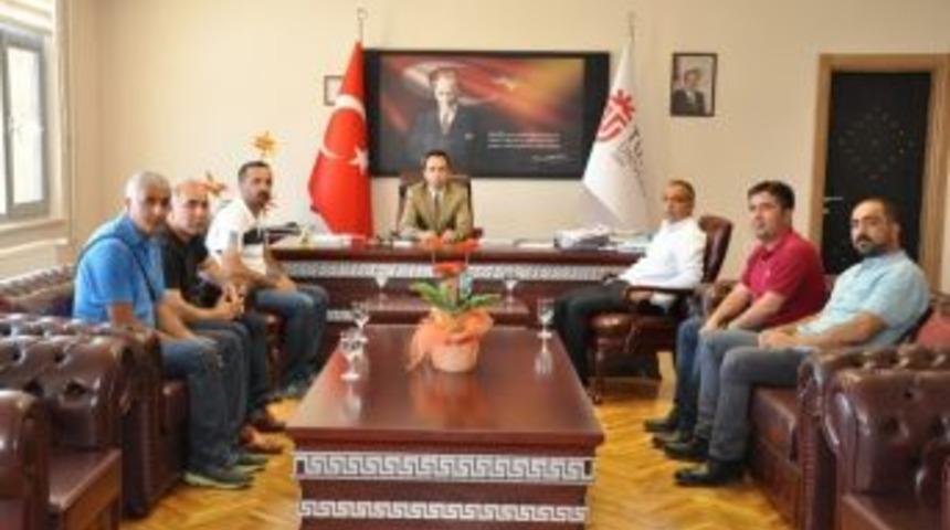 Dersimspor&rsquo;dan Rekt&ouml;r İpek&rsquo;e Ziyaret