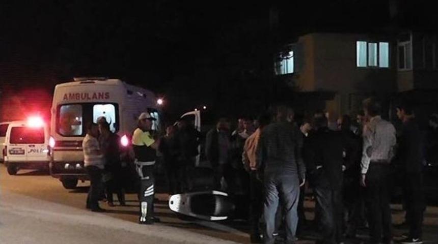 Otomobil Motora &Ccedil;arptı:1 Yaralı