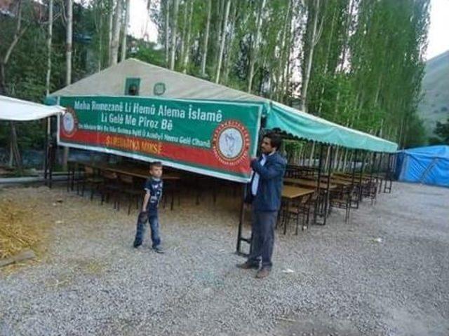 Bah&ccedil;esaray Belediyesi&rsquo;nin İftar &Ccedil;adırına Yoğun İlgi 1