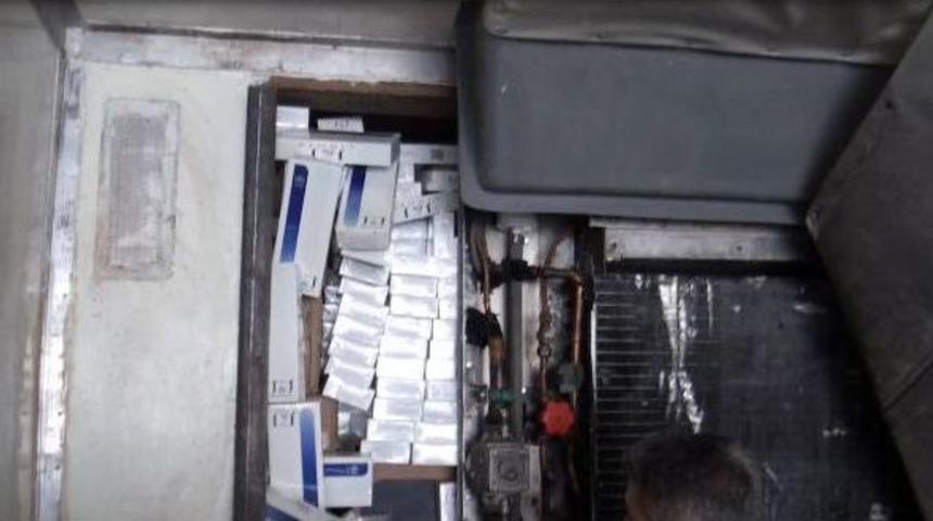 Denizli&rsquo;de 100 Bin Paket Ka&ccedil;ak Sigara Ele Ge&ccedil;irildi