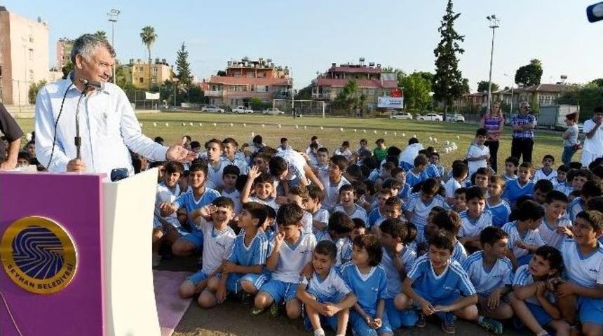 Seyhan Belediyesi Emek Yaz Spor Okulu A&ccedil;ıldı