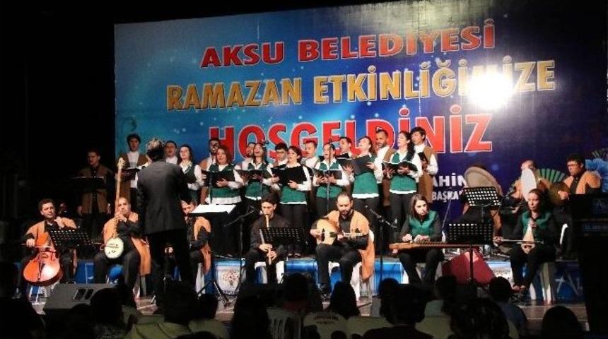 Aksu&rsquo;da Ramazan Buluşması