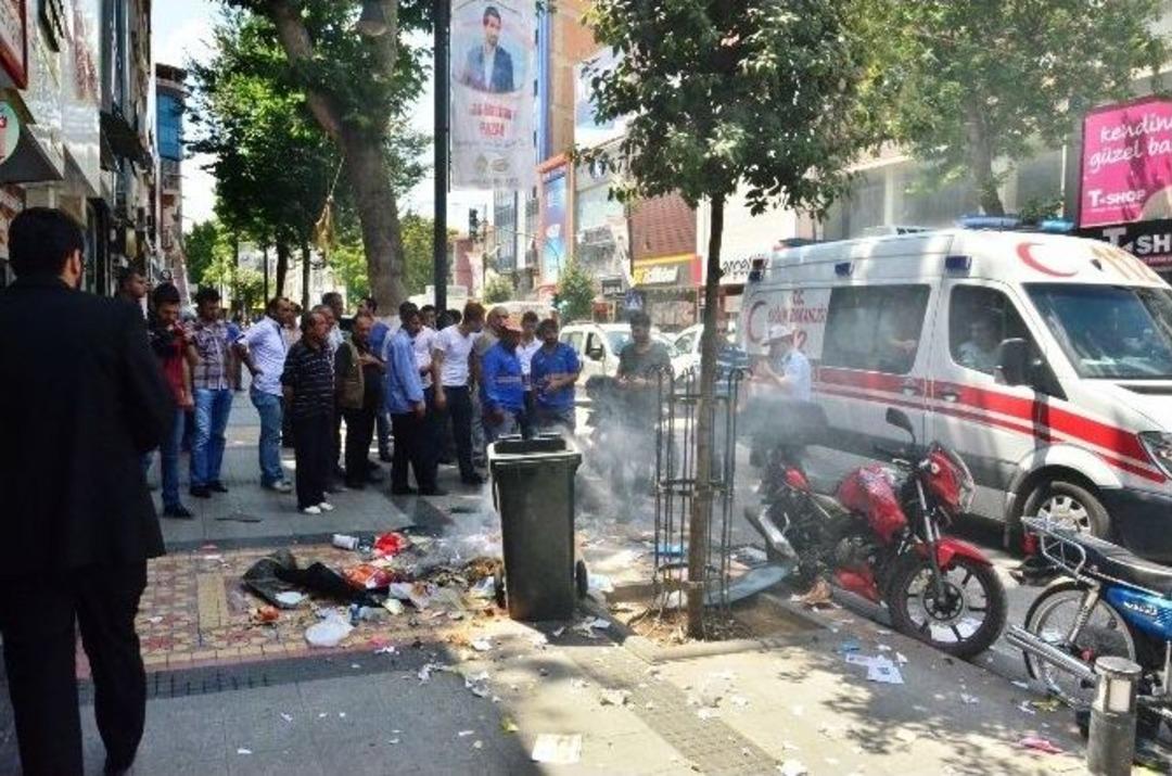 Malatya&rsquo;da &Ccedil;&ouml;p Konteynerinde Patlama