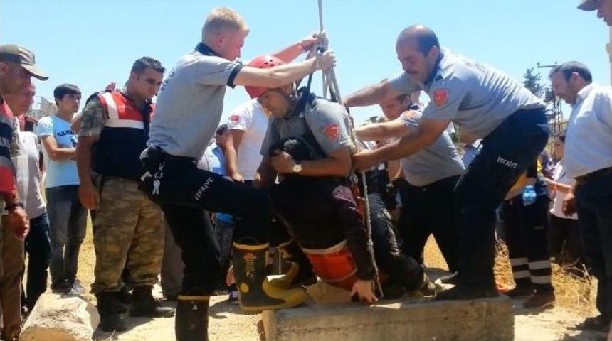Gaziantep&rsquo;te 40 Metrelik Kuyuya D&uuml;şen Kadın Kurtarıldı