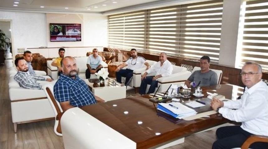 Başkan Kayda Spor Camiasını Ağırladı