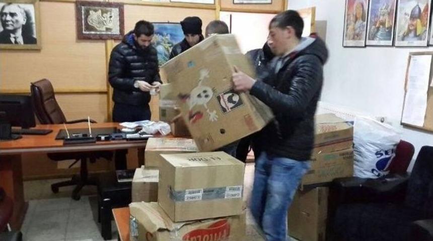 Ardahan&rsquo;dan Suriyeli Sığınmacılara Yardım