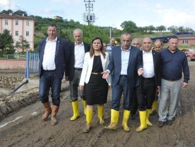 Chp Milletvekilleri 8 Ay Sonra Selin Ikinci Kez Vurduğu Eşme de Incelemede 3