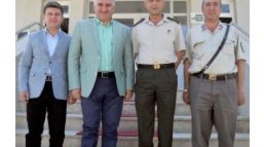 Başkan &Ccedil;ağlayan&rsquo;dan Jandarmaya Ziyaret