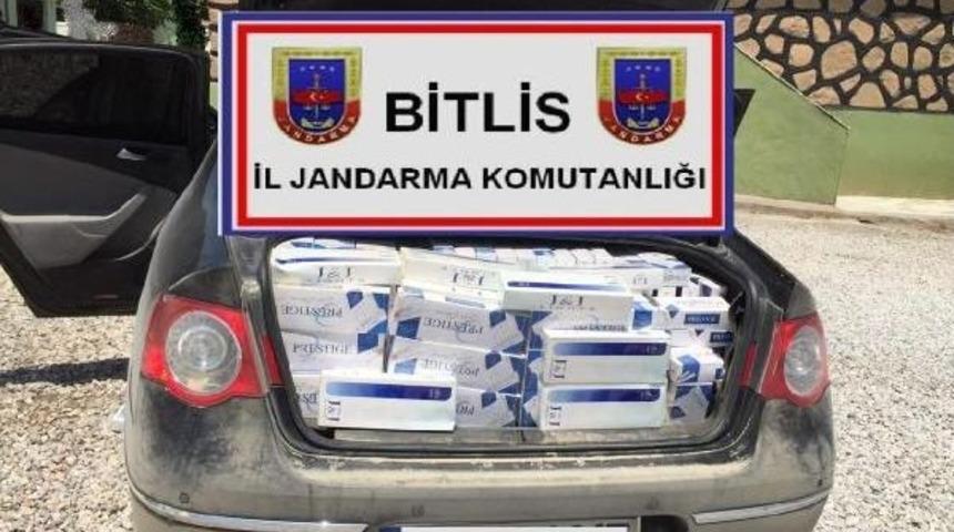 Jandarmadan Kaçak Sigara Operasyonu
