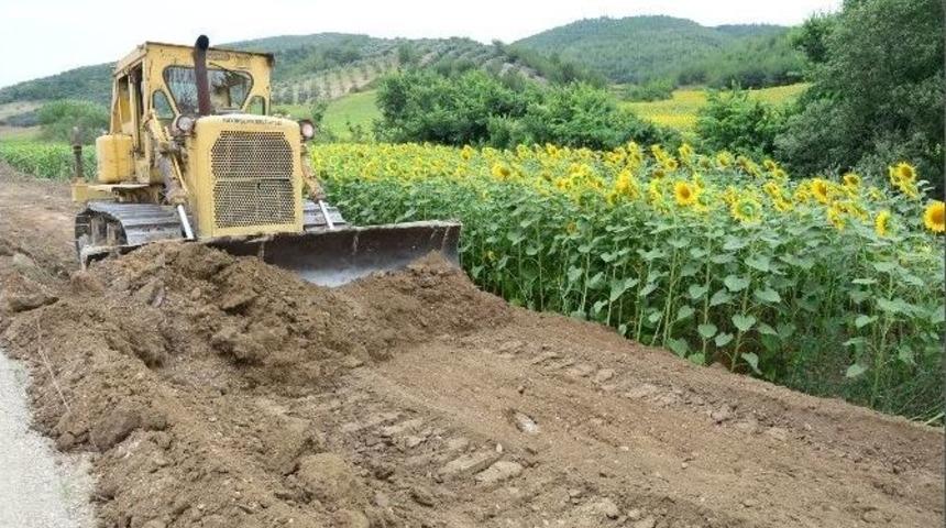 Sarımazı Ve Ziyapaşa&rsquo;da Yol &Ccedil;alışması