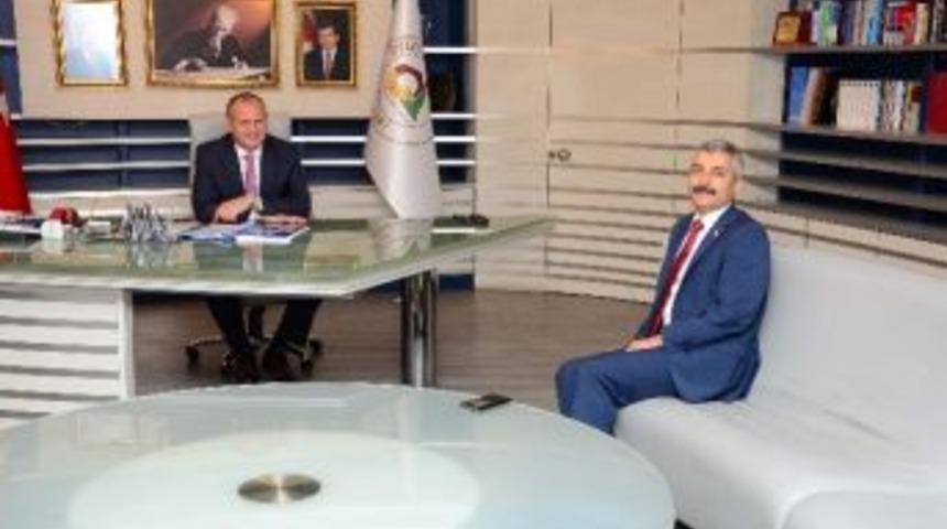 Başsavcı Vekilinden Başkan Keleş&rsquo;e Veda Ziyareti