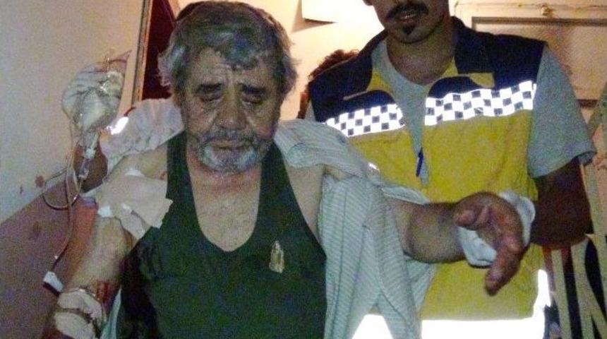 Annesiyle Kavga Eden Babasını Bı&ccedil;akladı