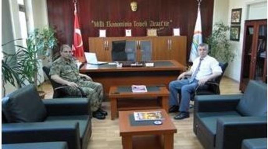 Albay Aksoy&rsquo;dan, Ali Selvi&rsquo;ye Veda Ziyareti